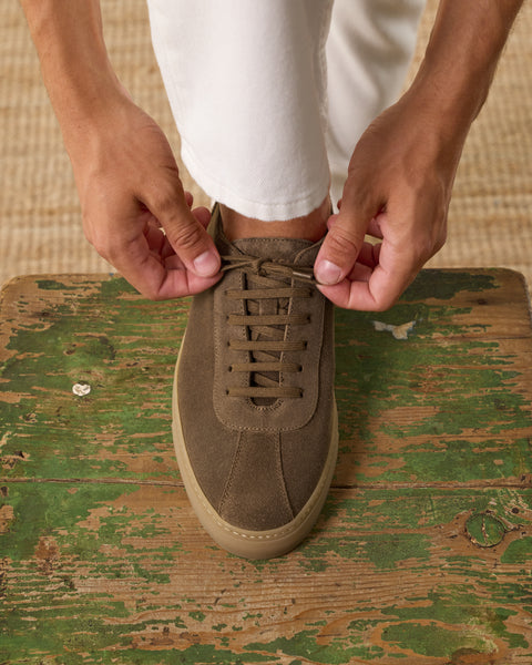 Men's unlined handcrafted sneakers | Velasca