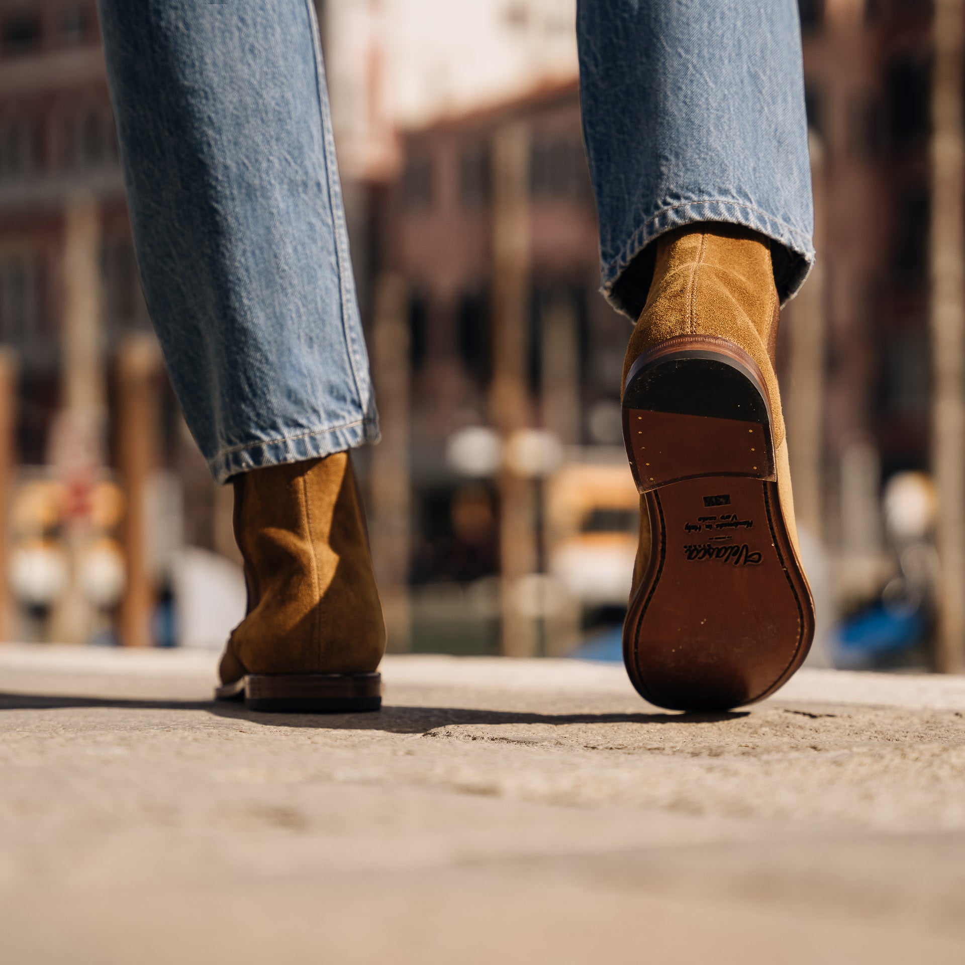 Velasca Stivaletti Estivi Uomo Men's Summer Suede Chelsea Boots