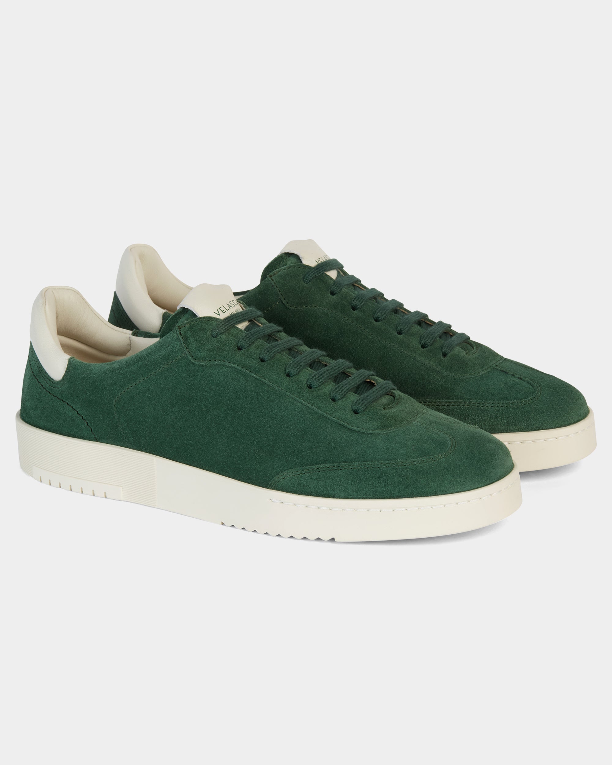 未使用 Velasca ヴェラスカ イタリア製 スエードスニーカー 41 Velasca | Green suede leather sneakers, entirely Made in Italy