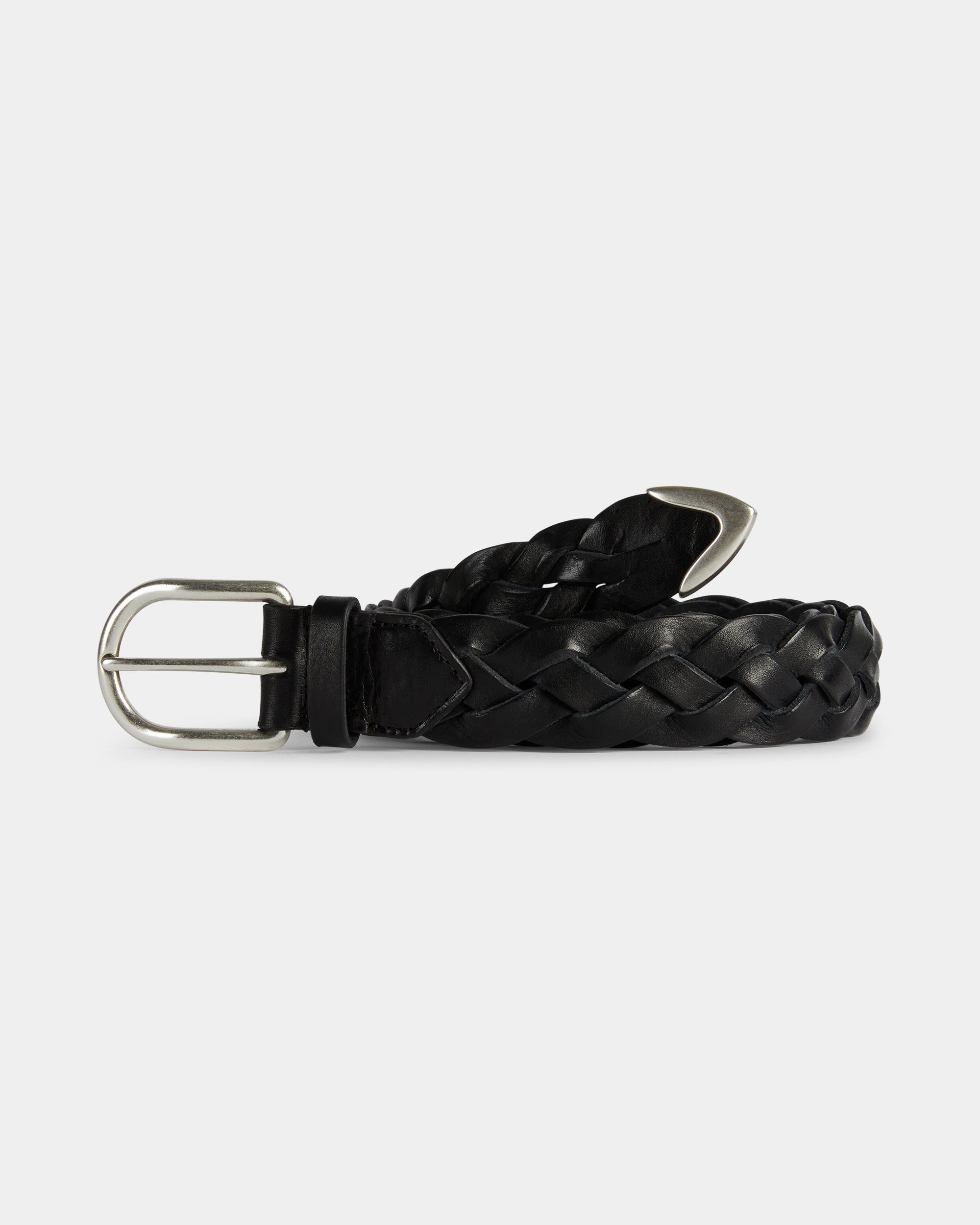 Velasca | Black handwoven leather belt