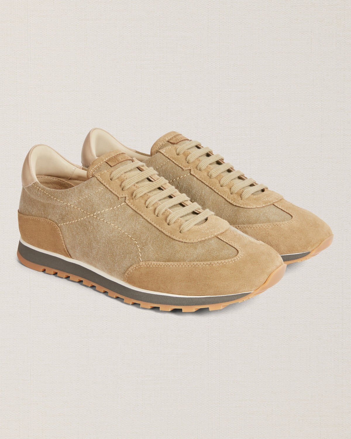 Velasca Rizzadin Velasca | Vintage running sneakers in army and neutral green