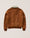 Our Tobacco brown sheepskin leather Balsorano sheepskin jacket - Picture 5 - Velasca
