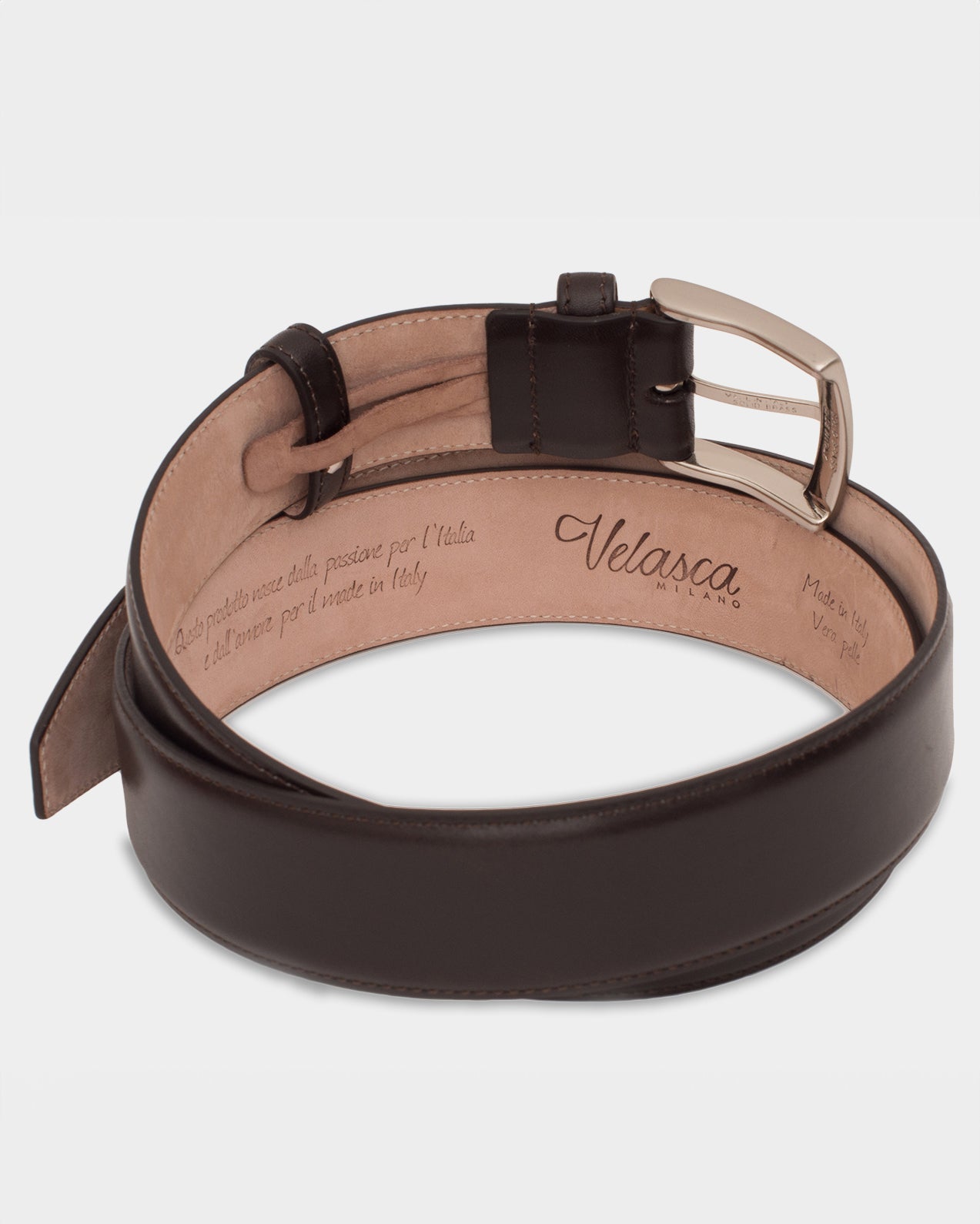 Seat Belt Cinture Per Pantaloni Cintura Uomo In Cuoio Toscano