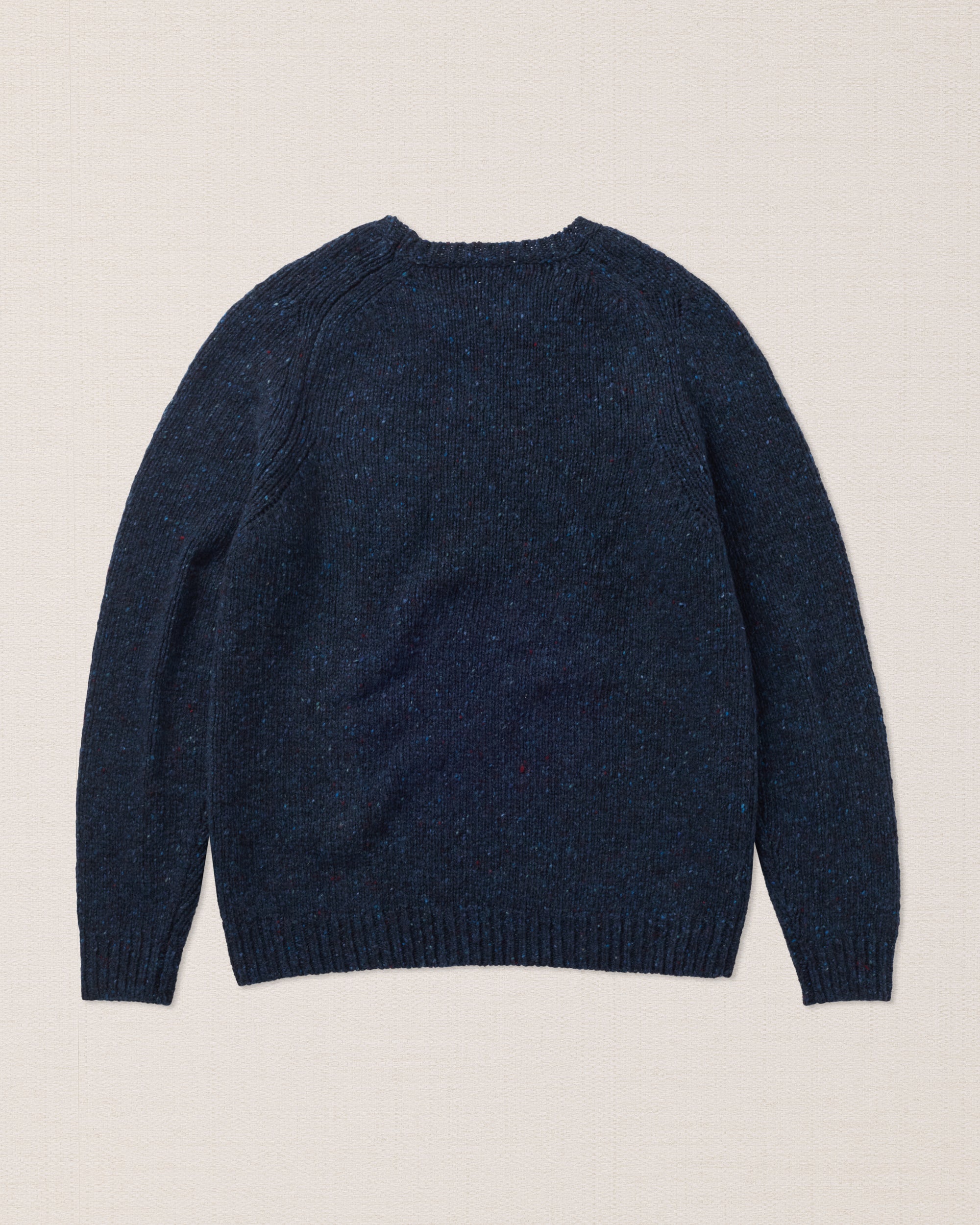 Blue pure merino wool sweater, Made in Italy | Velasca
