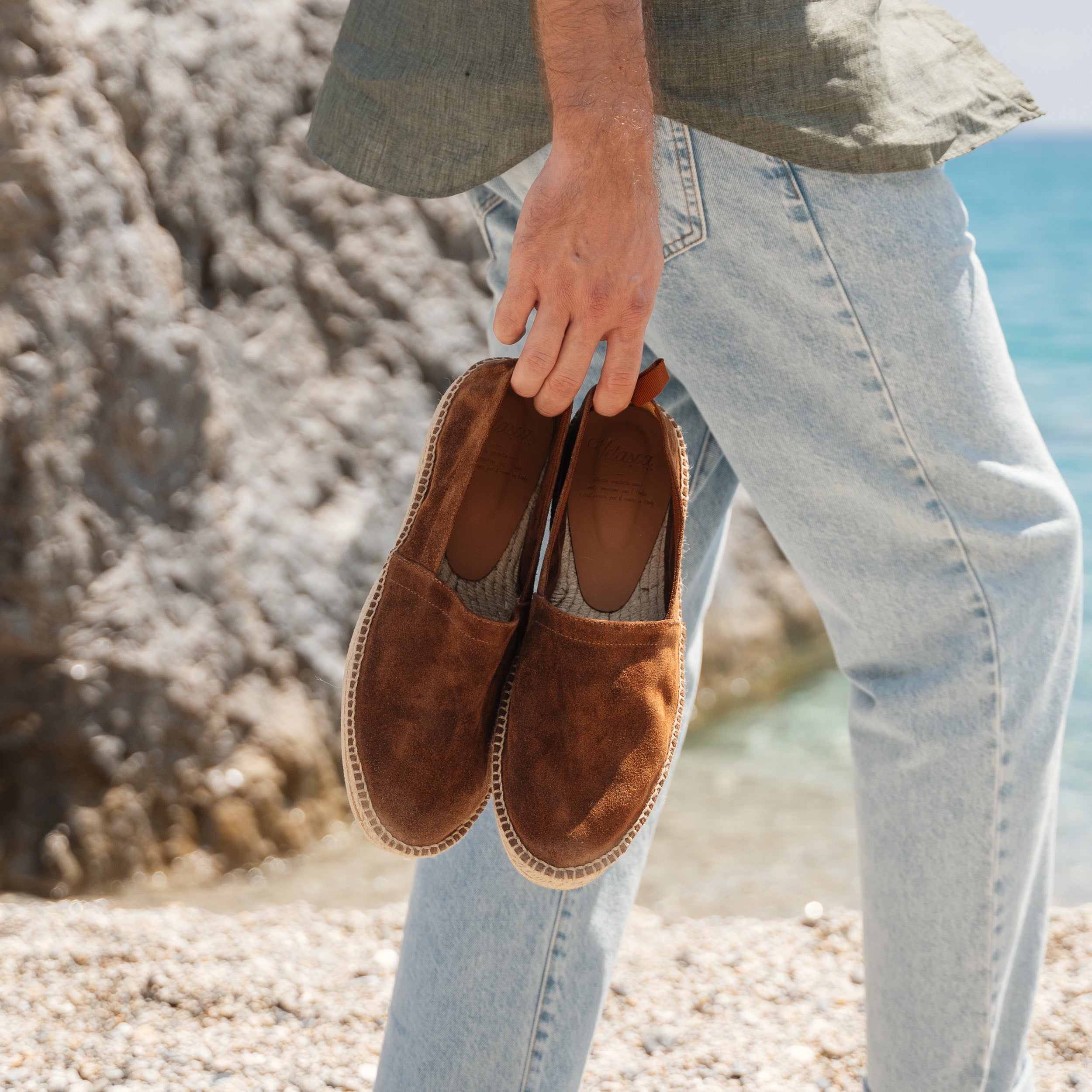 Calfskin Espadrilles Velasca Espadrilles Espadrilles For Men In