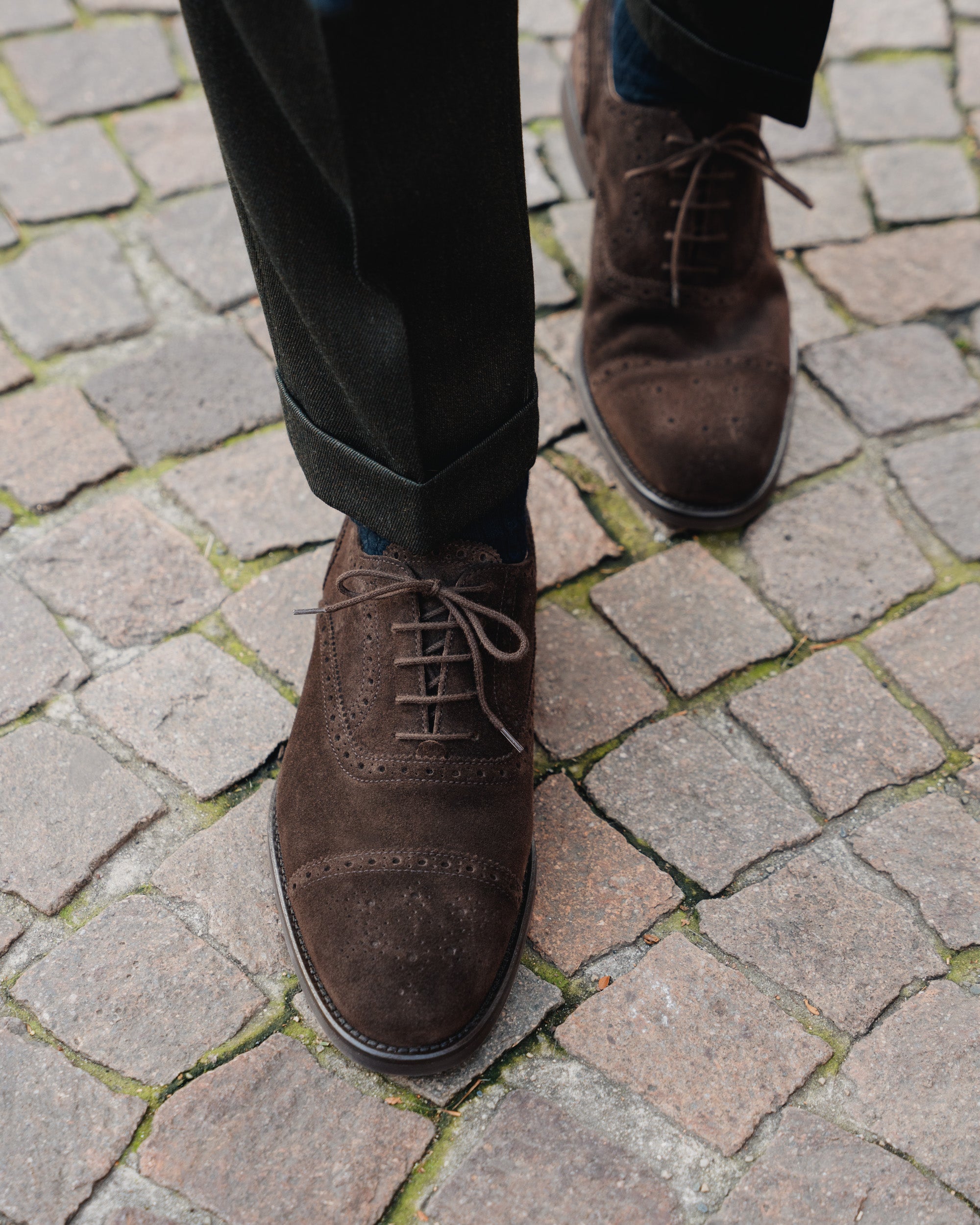 brown suede dress shoes Greyson Brogues Oxford Leather Each pair is crafted with the same attention to detail and comfort youd expect from us only the price has changed Cap Toe Oxford in Suede