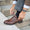 Our natural leather calf leather Barabba derbies - Wear picture 4