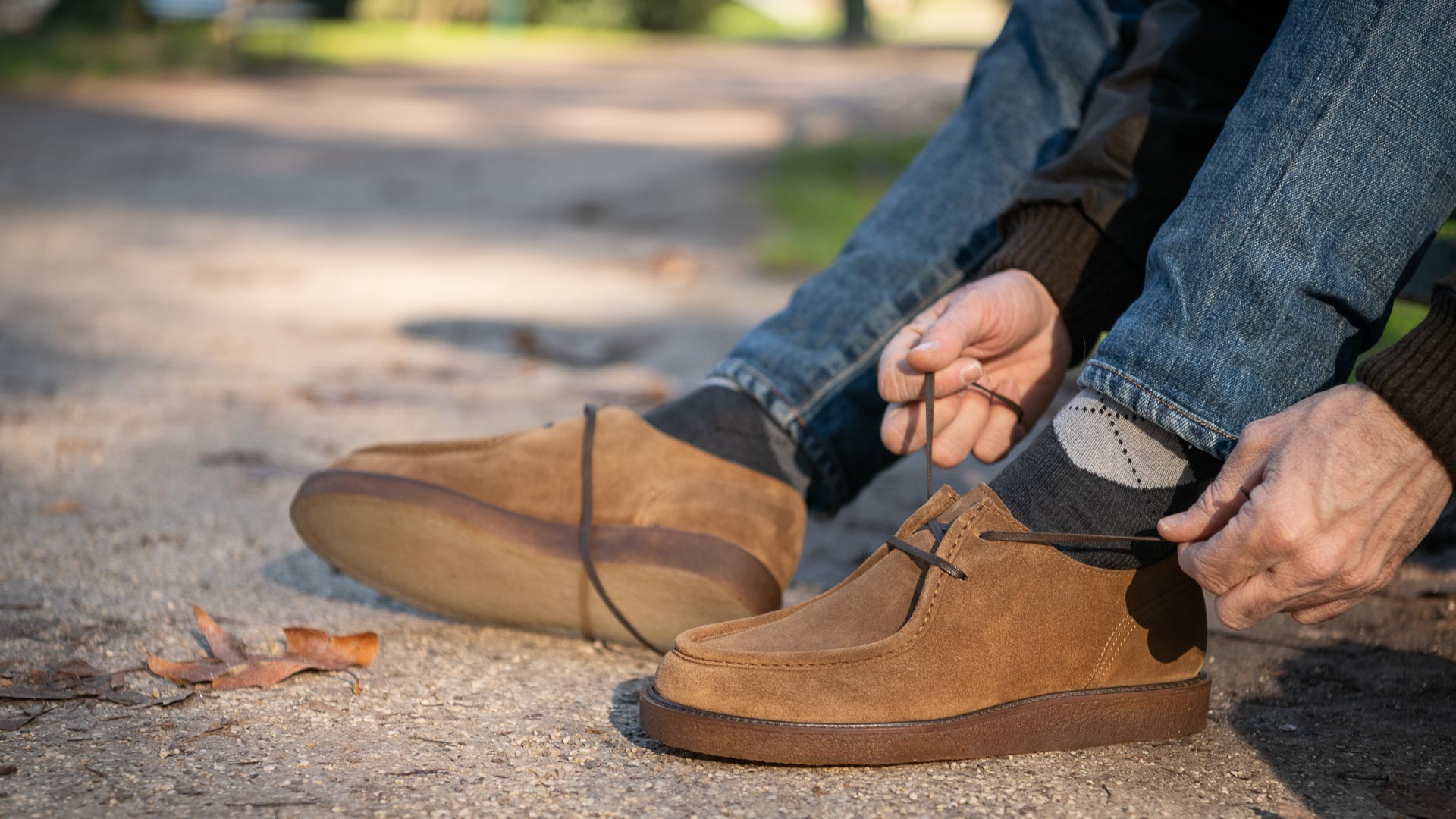 Clarks Wallabee Step On Feet, Wallabee Step Unboxing