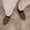 Our natural leather calf leather Cadregatt tassel loafers - Wear picture 4