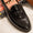 Our natural leather calf leather Ciappacan belgian loafers - Wear picture 2