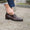 Our natural leather calf leather Giacalustra oxfords - Wear picture 1