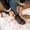 Our natural leather suede leather Resegott hiking boots - Wear picture 1