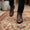 Our dark brown calf leather Triton boots avl x v. - Wear picture 3