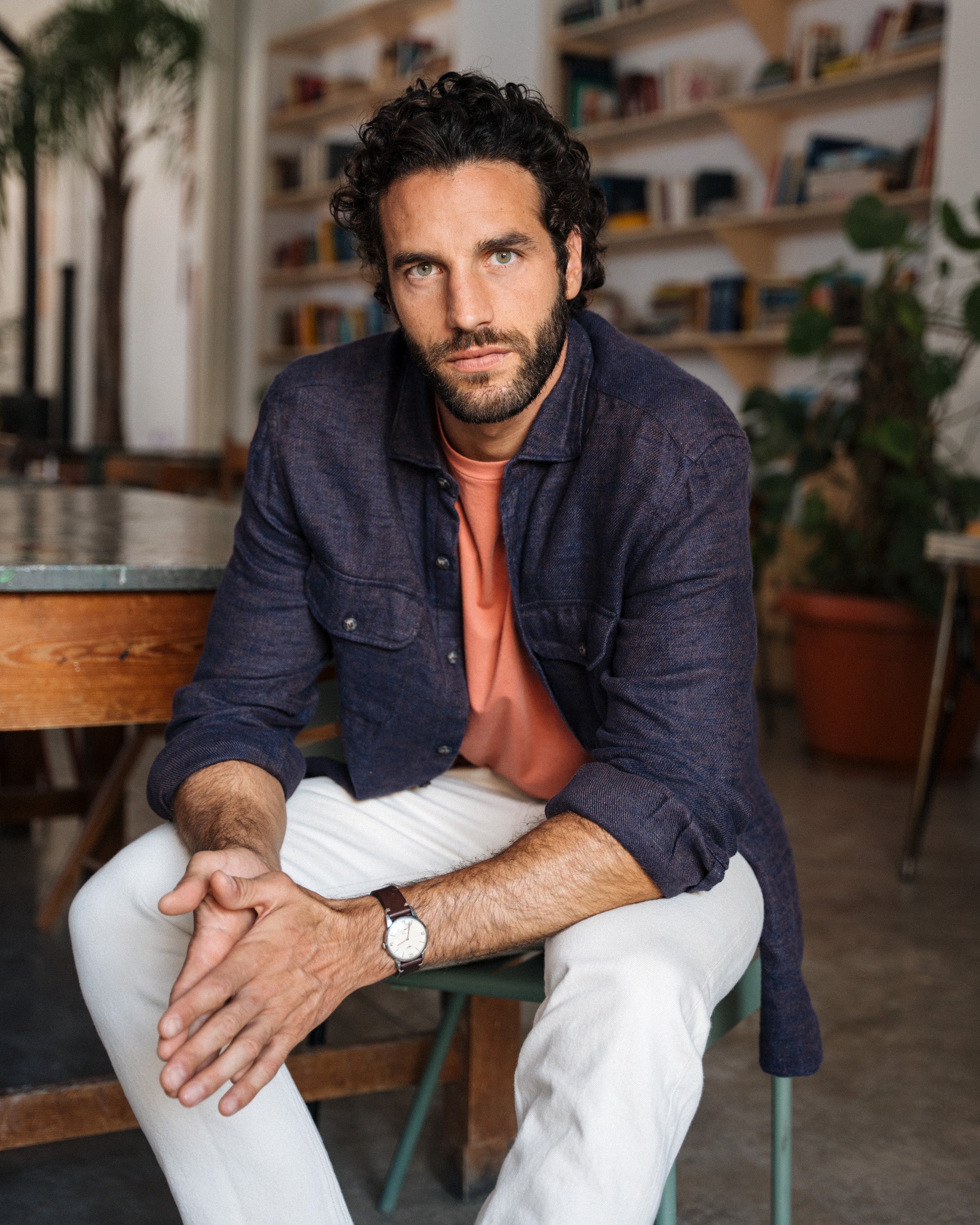 Open collar shirt – Pablo vinci